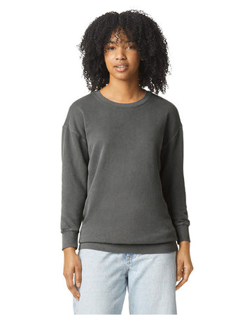 Comfort Colors 1466 Garment-Dyed Lightweight Fleece Crewneck Sweatshirt
